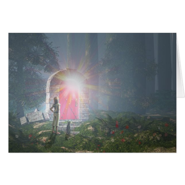 La puerta roja (Anverso (Horizontal))