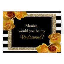 La Purpurina de oro Floral será mi dama de honor