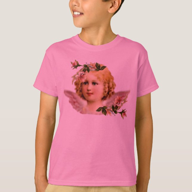 LA QUERUBE DEL VINTAGE EMBROMA LA CAMISETA (Anverso)