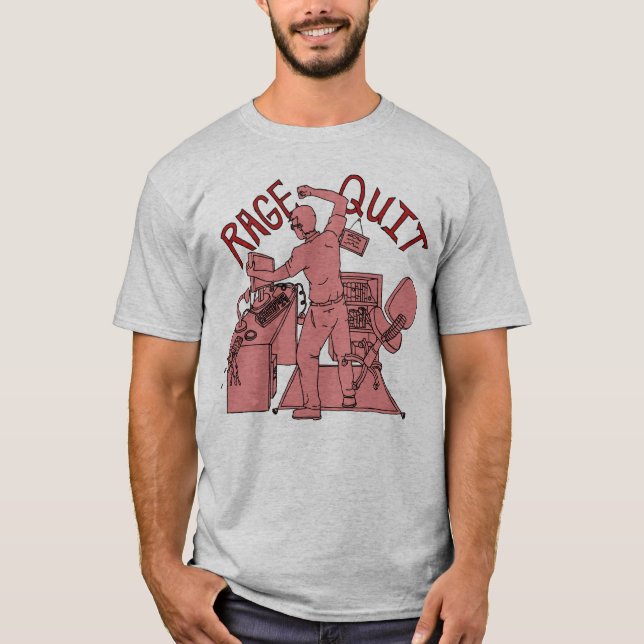 La rabia abandonó la camiseta 2 (Anverso)