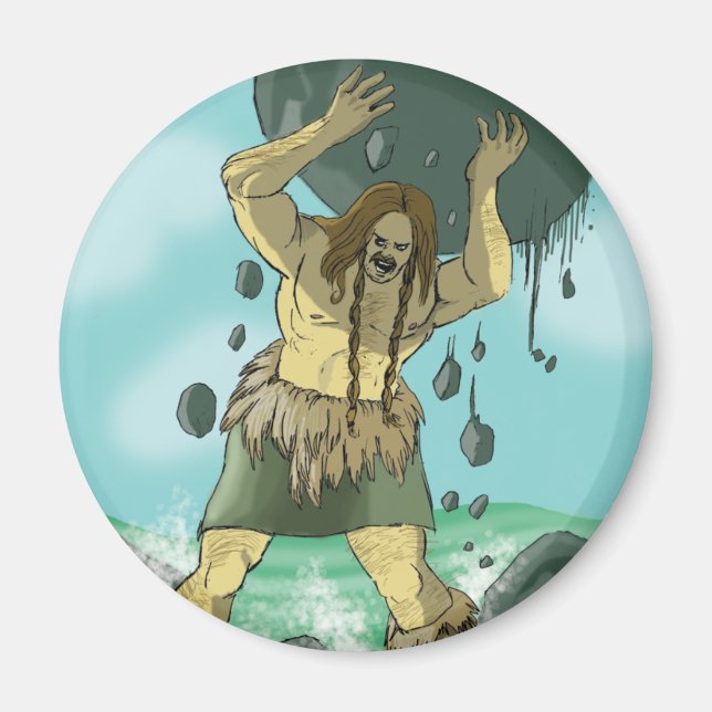 La rabia del imán frigorífico McCool (Frente)