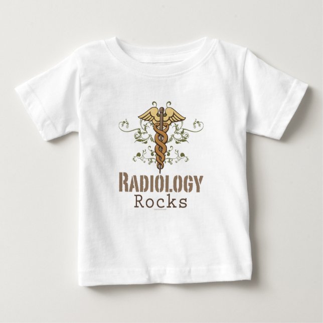 La radiología oscila la camiseta del bebé de la (Anverso)