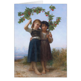 La rama de la cereza por Bouguereau