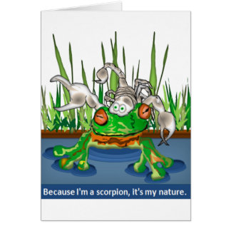 La rana y el escorpión