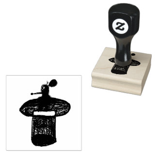 La rata en el sello Gorra