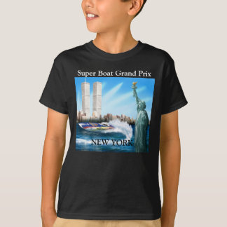 La raza de Nueva York embroma la camiseta del