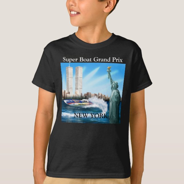 La raza de Nueva York embroma la camiseta del (Anverso)