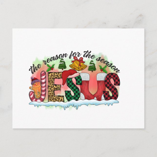 La razón de la postal de temporada (Anverso)