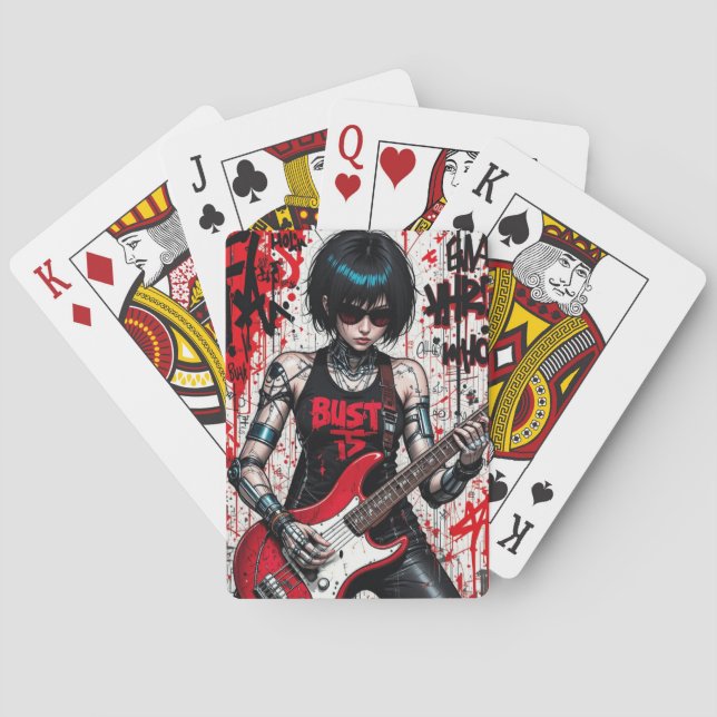 La rebelión de CyberBass juega a las cartas y romp (Reverso)