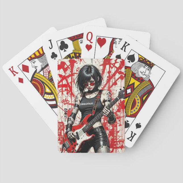 La rebelión de CyberBass juega a las cartas y romp (Reverso)