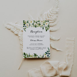 La recepción de la Boda Floral del Otoño Blanco