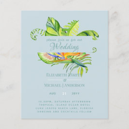 La recepción más barata de las hojas tropicales Bo