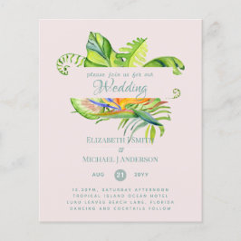 La recepción más barata de las hojas tropicales Bo