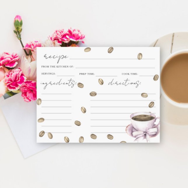 La receta de la ducha de novia del café de amor (Subido por el creador)