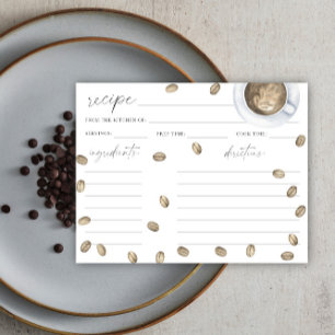 La receta de la ducha de novia del café que es amo