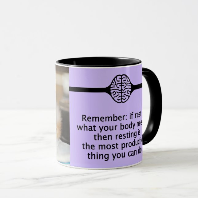 La reclinación es taza productiva (Anverso derecho)