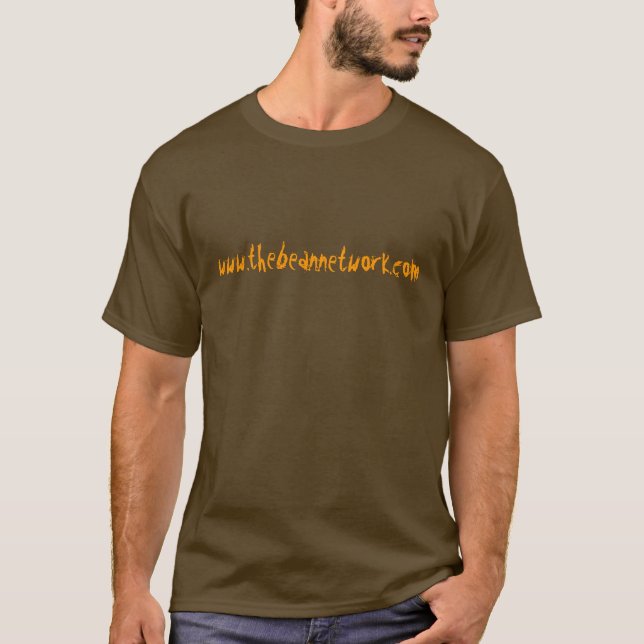 La red de la haba - camisa del Web site de los (Anverso)