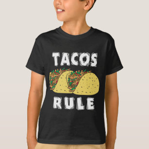La regla del Tacos embroma la camiseta