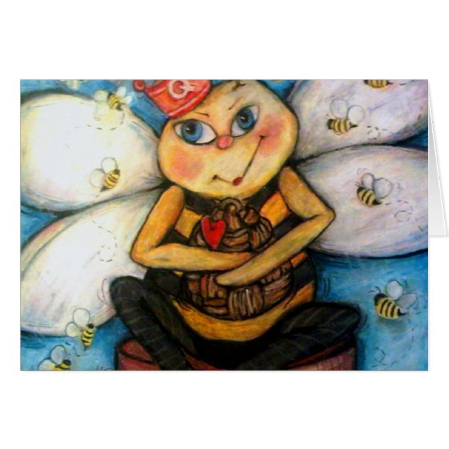 La reina "B" de la colmena (Anverso (Horizontal))