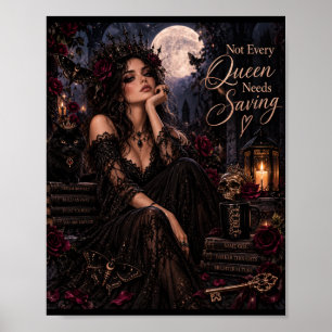 La Reina de la Medianoche - Arte Gótico Fantástico