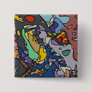 'la reina de la serie' - Botón cuadrado de 2"