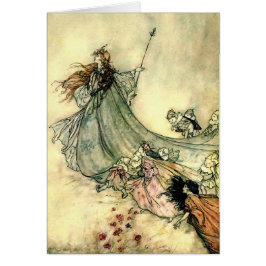 La reina de las hadas de Arthur Rackham