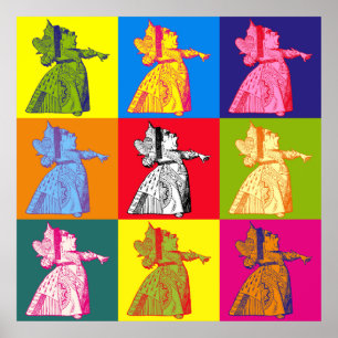 La Reina del arte pop del corazón