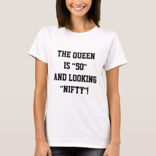 LA REINA ES "50" Y PARECE UNA CAMISA "INFIERNA"