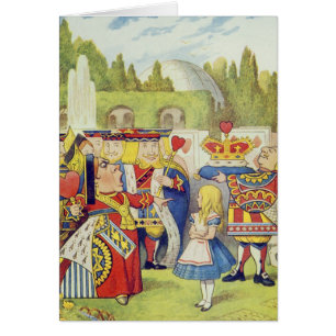 ¡La reina ha venido! Y no es ella enojada. "