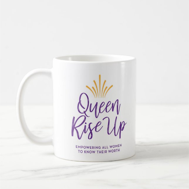 La reina se alza taza (Izquierda)