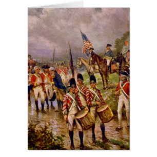 La rendición de Burgoyne en Saratoga por Percy Mor