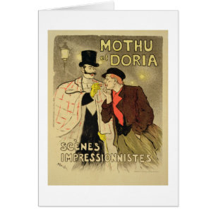 La reproducción de una publicidad de poster 'Mothu