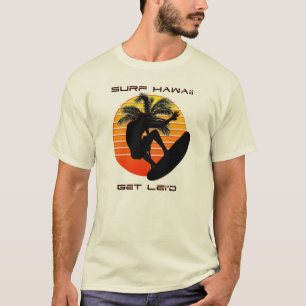 La resaca Hawaii consigue el camisetas de Lei'd