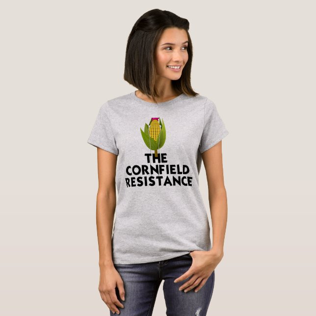 La resistencia del campo de maíz - las camisetas (Anverso completo)