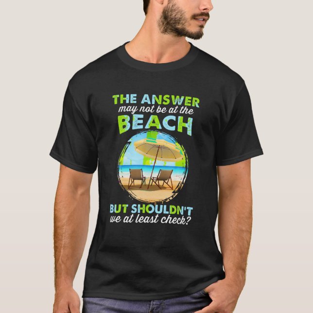 La Respuesta Graciosa Puede No Estar En La Camisa  (Anverso)