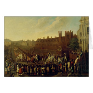 La restauración de Charles II en Whitehall