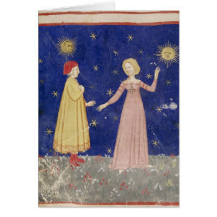 La reunión de Dante y de Beatriz