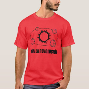 La Revolucion Sun de Viva y camiseta de la tierra