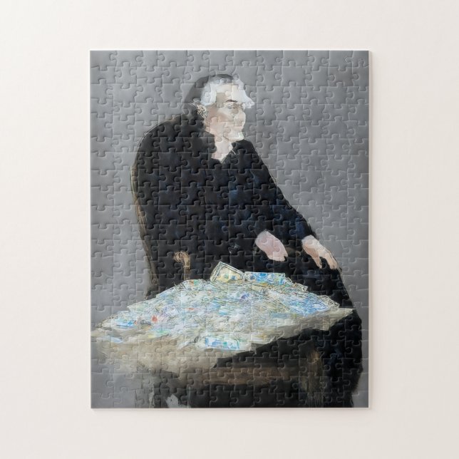 La riqueza del rompecabezas de la reflexión (Vertical)