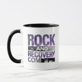 La roca de FM de la cumbre y la taza de la