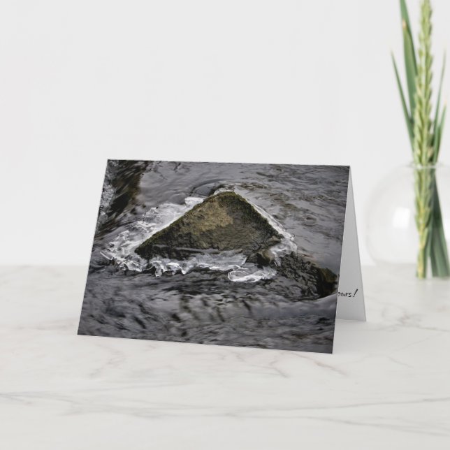 "La Roca Viviente" Tarjeta de Navidad (Anverso)