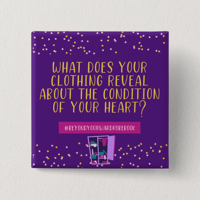 La ropa revela el botón del corazón (Anverso)