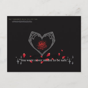 La Rosa Prohibida: Postal de Nunca Estar a Salvo