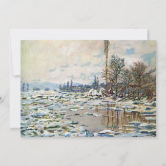 La rotura del hielo por Claude Monet