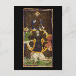 La rueda de la tarjeta Tarot de Fortune