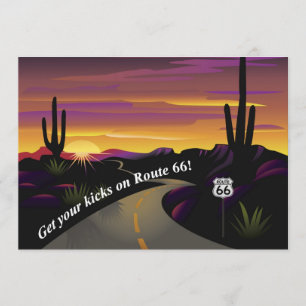 La ruta 66 consigue sus invitaciones de los