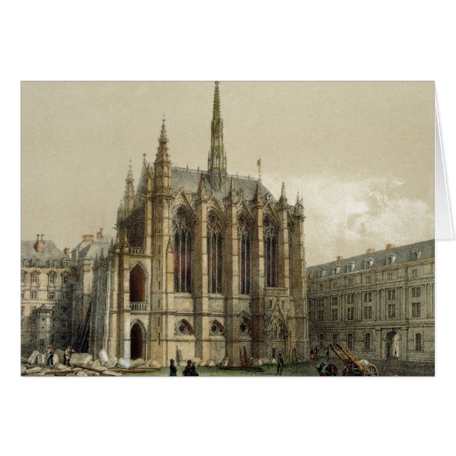 La Sainte Chapelle, París (Anverso (Horizontal))