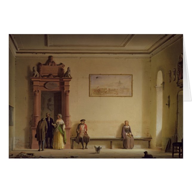 La sala de espera, 1857 (Anverso (Horizontal))