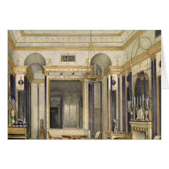 La sala de estar de la emperatriz Maria (Anverso (Horizontal))