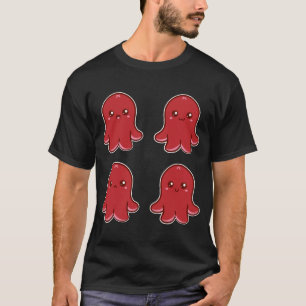 La salchicha linda del pulpo Emote la camisa